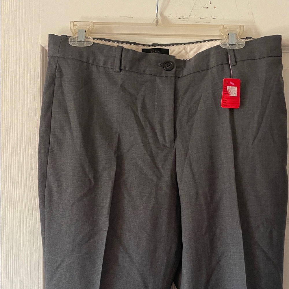 J. Crew Charcoal Flare Pants - Picture 3 of 3